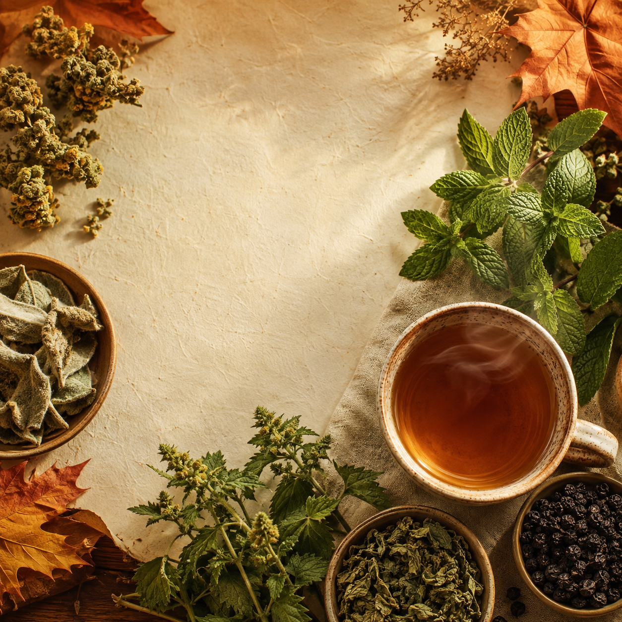 BREATHE DEEP — Fall Respiratory Tea