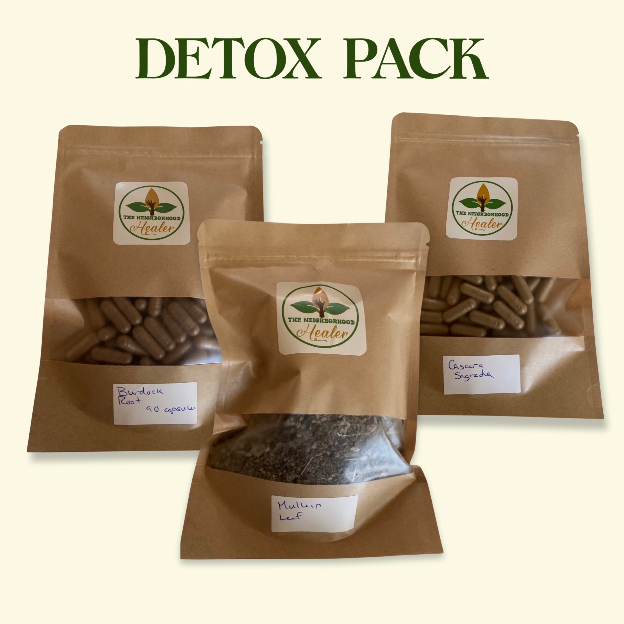 Detox Pack 28 Day Cleanse THE NEIGHBORHOOD HEALER detox-pack-28-day-cleanse-the-neighborhood-healer